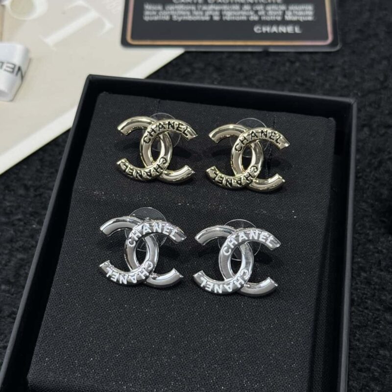 ❗️新品❗️☀️新款☑️ 香奈儿C1双c字母耳钉耳环 ☀️