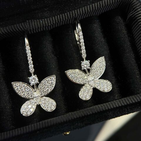 ❗️新品❗️ GRAFF格拉夫缱绻蝴蝶钻石耳钉耳环
