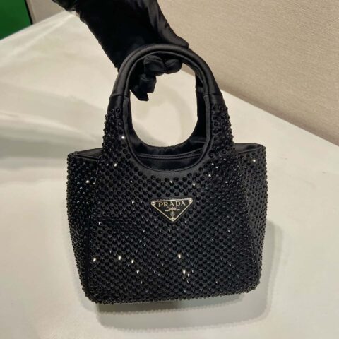 PRADA🎉闪钻菜篮子🎉1BA349闪钻🎉🎉