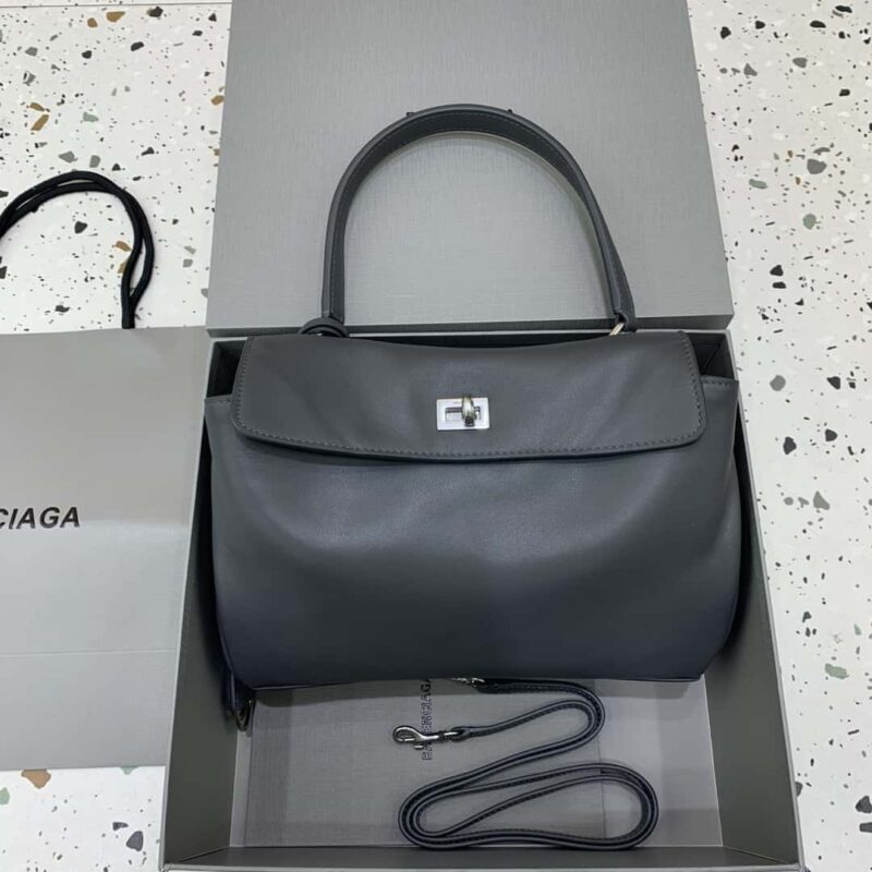 🖤【小号高级灰】 𝐁𝐀𝐋𝐄𝐍𝐂𝐈𝐀𝐆𝐀 𝐑𝐎𝐃𝐄𝐎 𝐁𝐀𝐆 系列手袋款号：78972