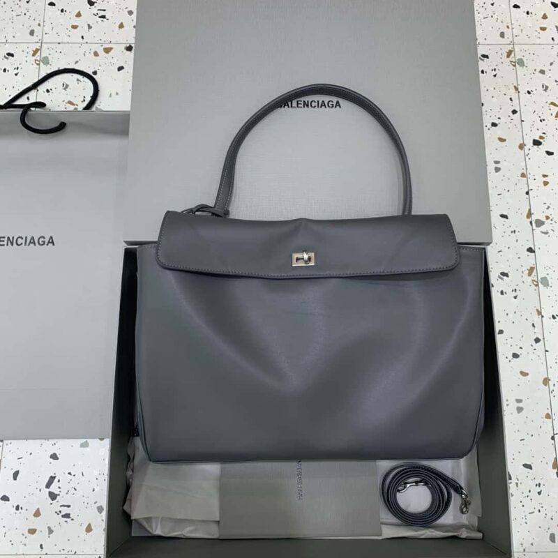 【中号高级灰】 𝐁𝐀𝐋𝐄𝐍𝐂𝐈𝐀𝐆𝐀 𝐑𝐎𝐃𝐄𝐎 𝐁𝐀𝐆 系列手袋款号：78972