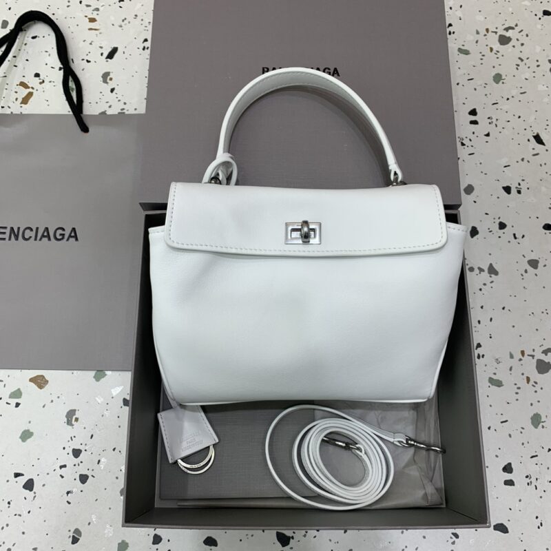 Balenciag rodeo mini 【白色】型号：78972 手提包