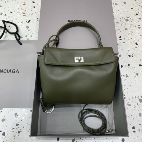 Balenciag rodeo mini 【绿色】型号：78972 手提包