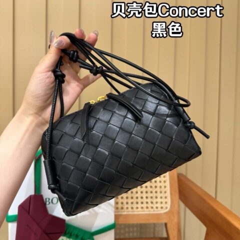 BV 贝壳包Concert 794258黑色