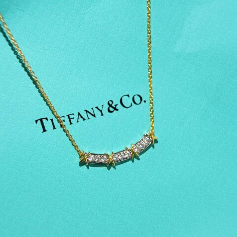 ❗️新品❗️ TIFFANY&Co.蒂芙尼交叉项链