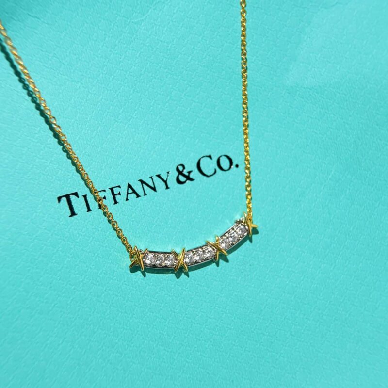 ❗️新品❗️ TIFFANY&Co.蒂芙尼交叉项链