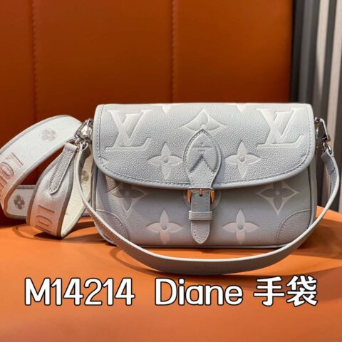【原单精品】M14214香芋紫 全皮法棍包 Diane 手袋 M46386