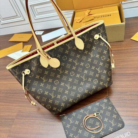 LV M46987 CUSTOMIZABLE Neverfull MM