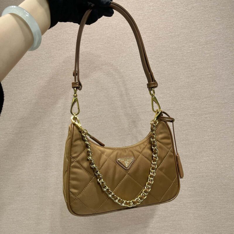 PRADA🎉丝绒Hobo🎉1BC204手拎/腋下包/斜挎包