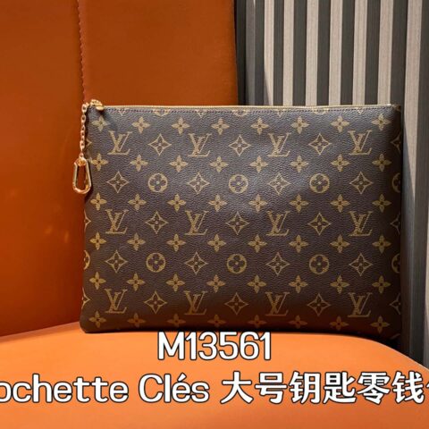 【原单精品】M13561老花 钥匙包钱包 Pochette Clés 大号钥匙零钱包