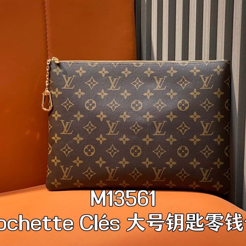 【原单精品】M13561老花 钥匙包钱包 Pochette Clés 大号钥匙零钱包