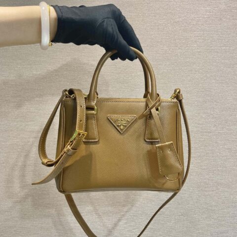 PRADA🎉mini杀手🎉1BA906焦糖色
