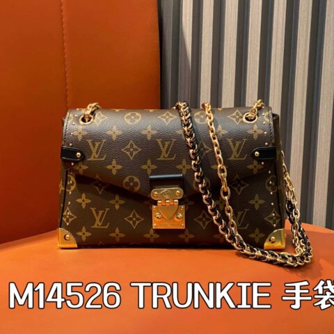 【原单精品】M14526老花 链条包邮差包 当季新款 TRUNKIE 手袋