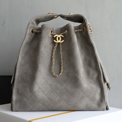 CHANEL 𝟤𝟧𝖡𝖺𝗀嬉皮𝗁𝗈𝖻𝗈中号 AS5311大象灰