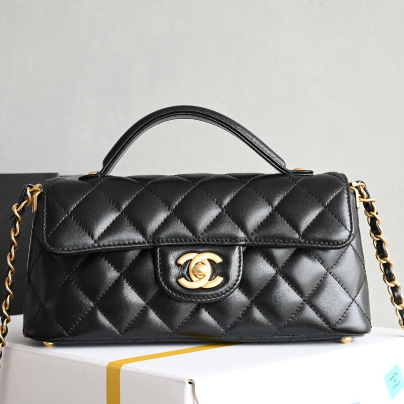 CHANEL 25P手柄Kelly 横版小号 AS5354
