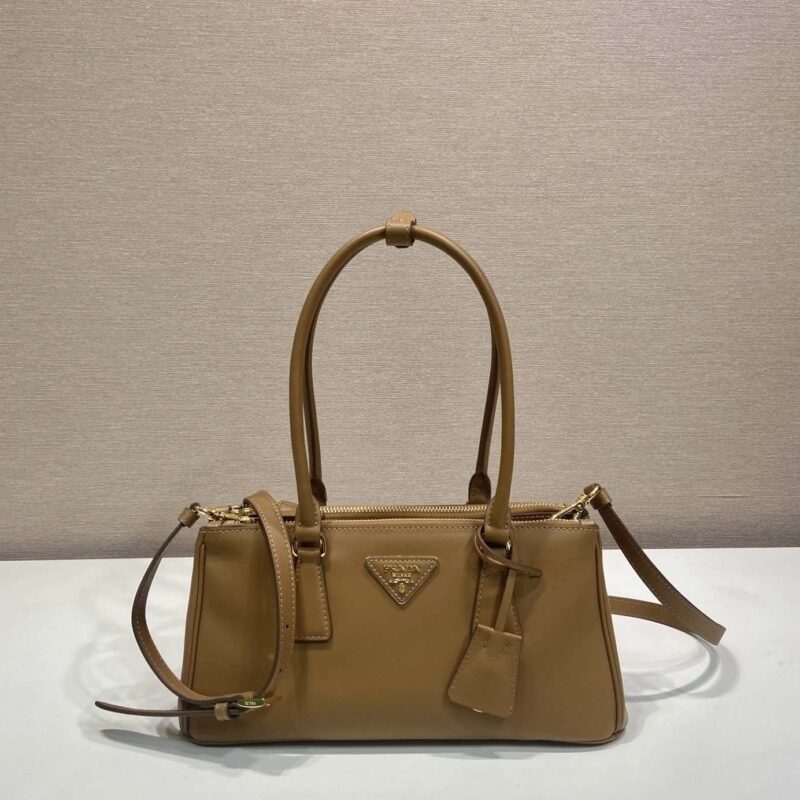 PRADA🎉新款杀手包🎉1BA457新品🎉🎉焦糖色