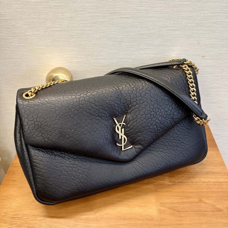 YSL 𝗖𝗔𝗟𝗬𝗣𝗦𝗢_大象纹羊皮链条包 777399