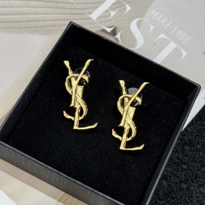 ❗️新品❗️ Saint Laurent圣罗兰YSL金色耳钉耳环