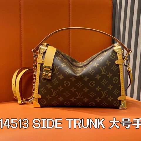 【原单精品】M14513老花 软盒子链条包 SIDE TRUNK 大号手袋