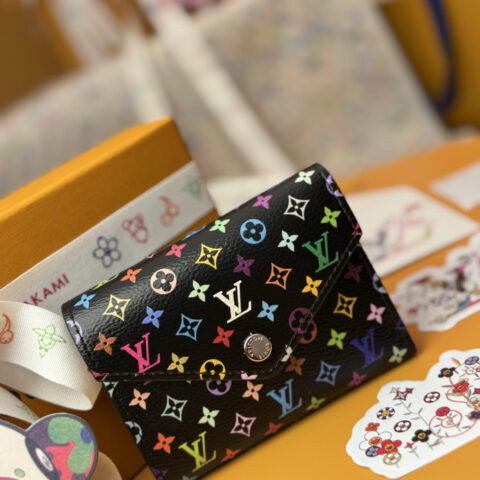 LV M14163 [官方全套包裝163芯片] 新品LVxTM Victorine 钱包