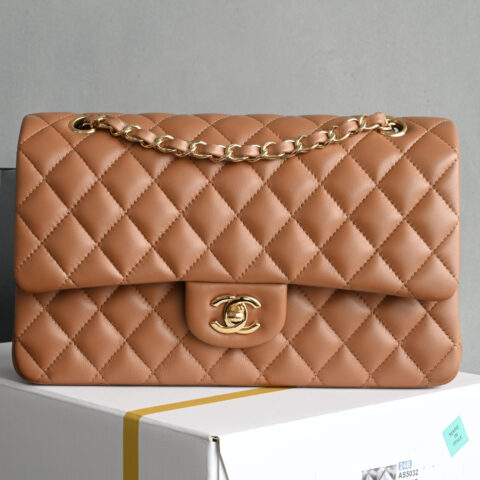 CHANEL𝙲𝚕𝚊𝚜𝚜𝚒𝚌 𝙵𝚕𝚊𝚙 𝙼𝚎𝚍𝚒𝚞𝚖中号 焦糖色 A01112焦糖色
