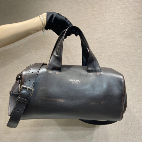 PRADA 新款波士顿2VC046大号 咖色