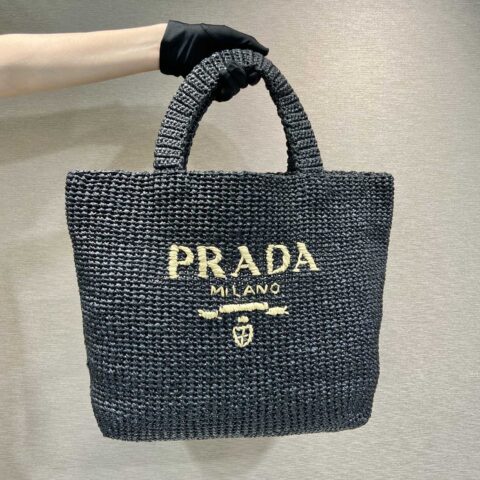 PRADA 纤维托特包1BG408新色