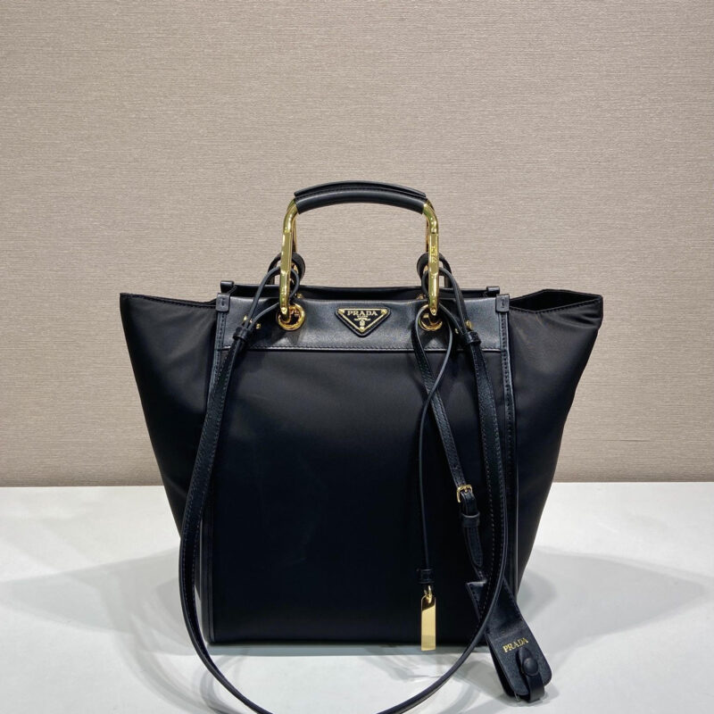 PRADA 新款托特包1BG578黑色