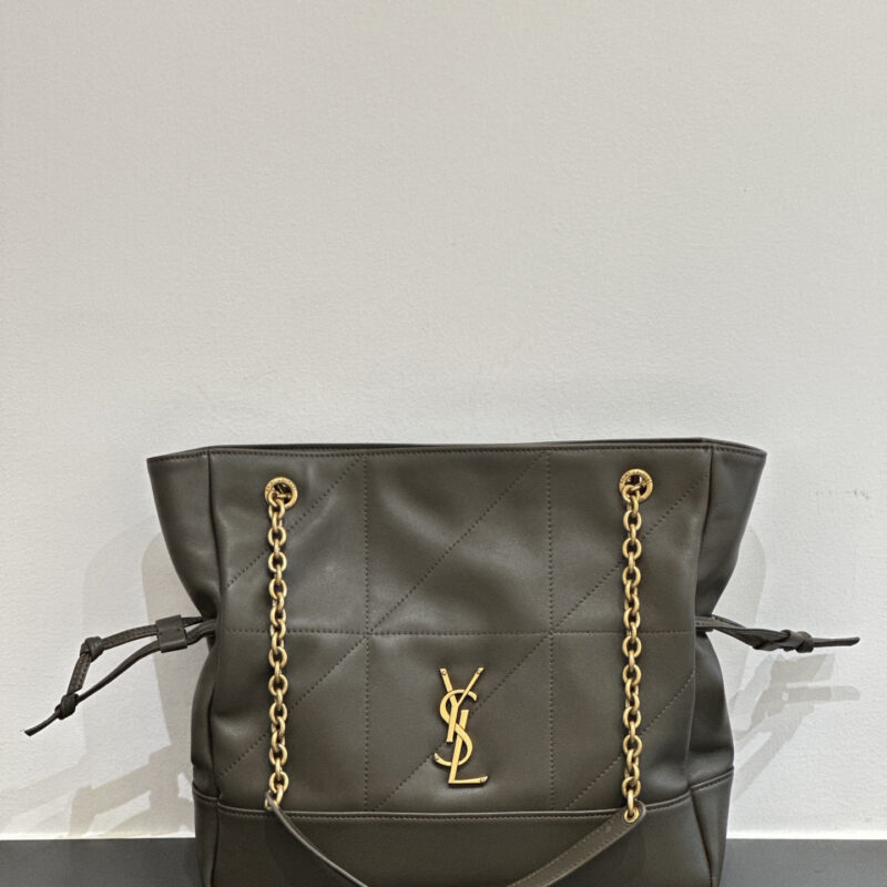 YSL 𝗝𝗮𝗺𝗶𝗲 𝟰.𝟯 小号𝗣𝗢𝗖𝗛𝗢𝗡_福袋水桶包 833948墨绿