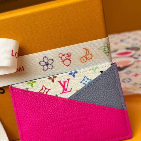 LV M14091 LV x TM Criss-Cross Card Holder