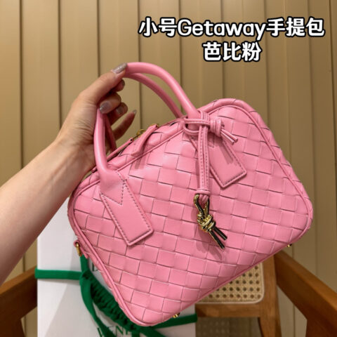 BV 小号Getaway手提包 776736芭比粉