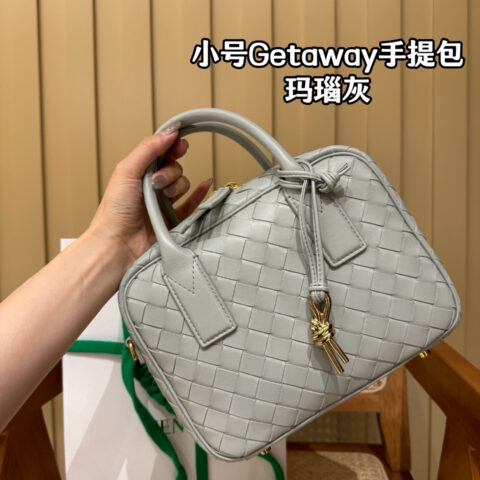 BV 小号Getaway手提包 776736玛瑙灰