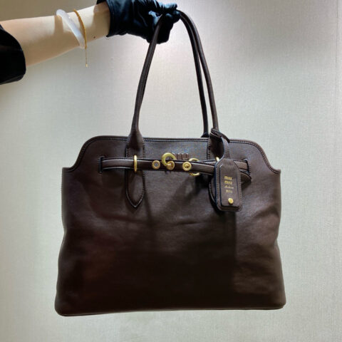 MIUMIU Aventure手袋 💕新品💕5BG291💕💕咖色