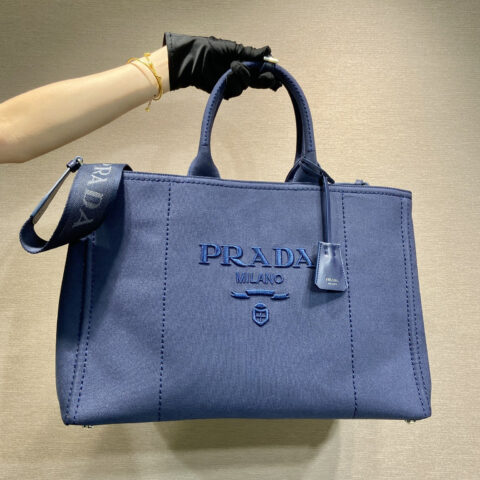 PRADA🎉新款托特包🎉2VG131男款🎉🎉蓝色