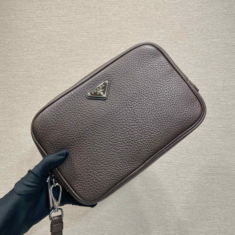 PRADA🎉新品手包🎉2VF017🎉🎉咖色