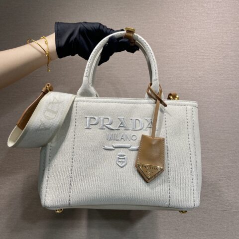 PRADA🎉新品手袋🎉1BG464小号🎉🎉白色