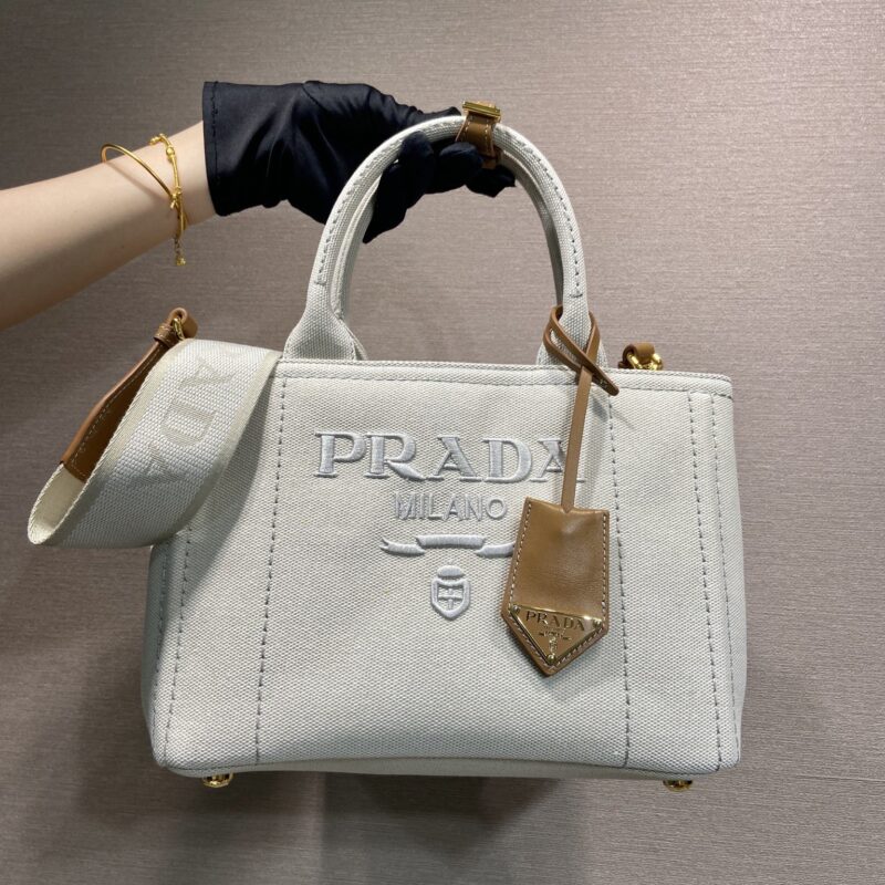 PRADA🎉新品手袋🎉1BG464小号🎉🎉白色