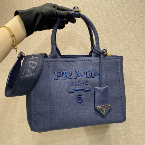 PRADA🎉新品手袋🎉1BG464小号🎉🎉蓝色