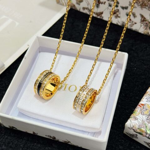 ❗️新品❗️  ☀️新款☑️ 迪奥Dior新品 Night code项链耳环耳钉   ☀️原单级别手工 刻标齐全 ☀️ (复制)