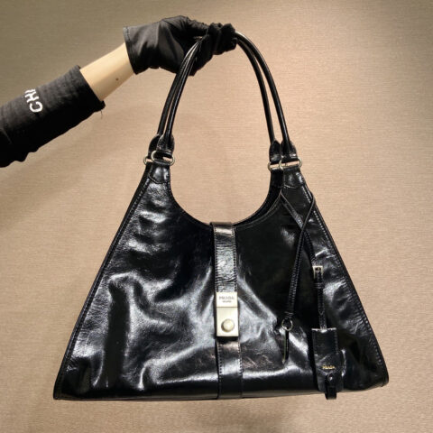 PRADA🎉新品🎉1BG570春夏新款🎉🎉黑色