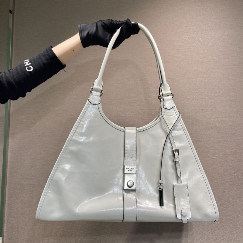 PRADA🎉新品🎉1BG570春夏新款🎉🎉白色