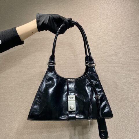 PRADA🎉新品🎉1BG563春夏新款🎉🎉黑色