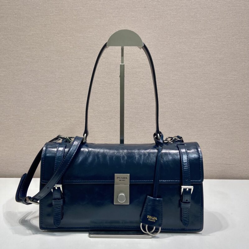 PRADA🎉新款笔筒包🎉1BN026小号🎉🎉深蓝色