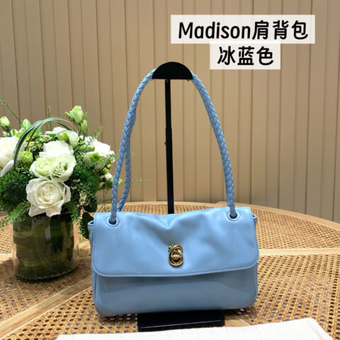 BV Madison肩背包 826296冰蓝色