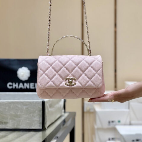 CHANEL 25s coco crush handle 手柄👜AS5554粉色