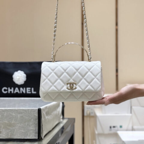 CHANEL 25s coco crush handle 手柄👜AS5554白色