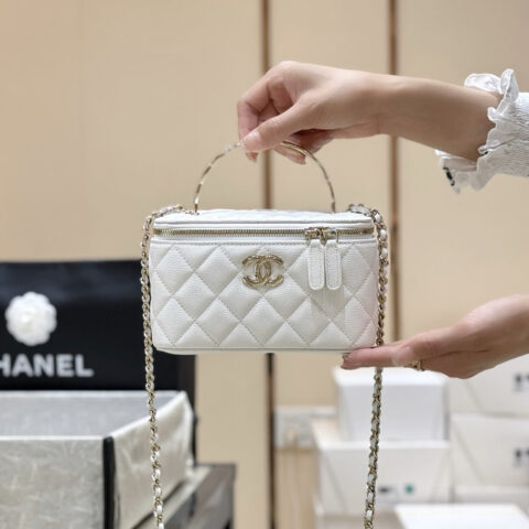 CHANEL 25s coco crush手柄长盒子👜AP4590白色