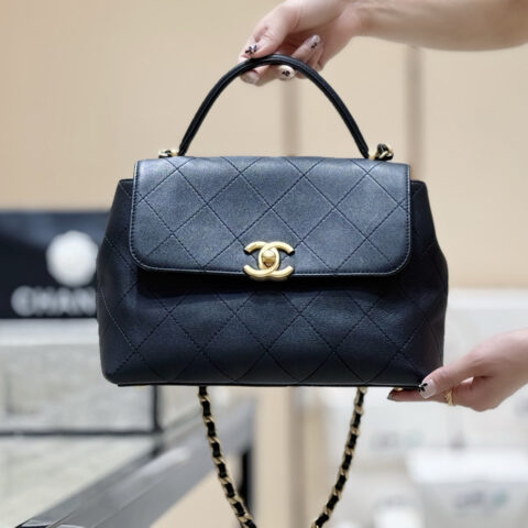 CHANEL 25s 走秀款手柄公文包👜AS5467