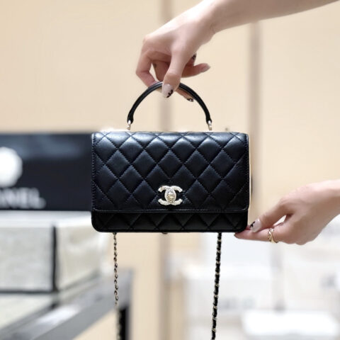 CHANEL 25s Trendy cc手柄WOC👜AP4323