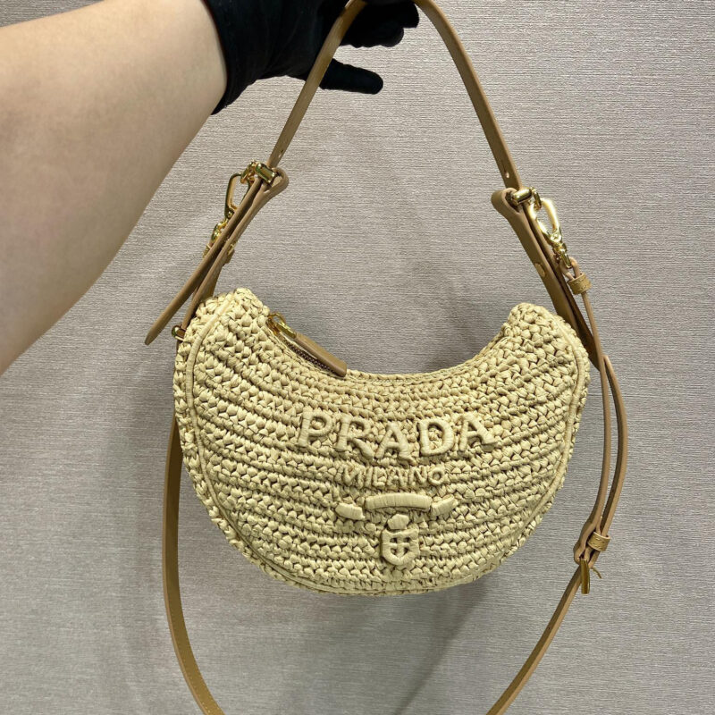 PRADA 编织月包 1BC194